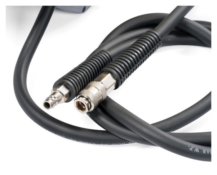 Шланг для раздачи сжатого воздуха, воды KraftWell KRW1731.C4, на катушке, 15 м