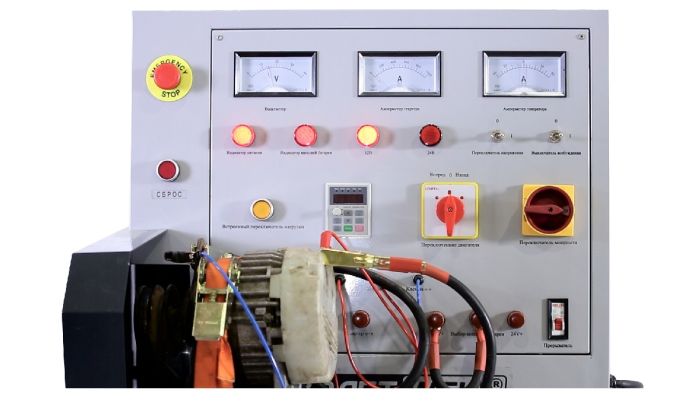Электрический стенд для проверки генераторов и стартеров KraftWell KRW220Inverter, 220В
