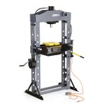 Пресс пневмогидравлический ручной 50 тонн KraftWell KRWPR50A, напольный, гаражный