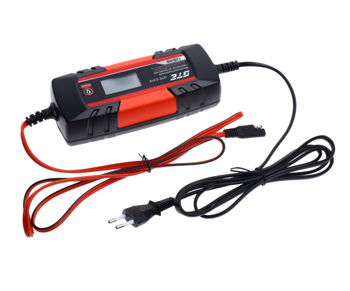 Устройство зарядное интеллектуальное GTE GTE-C410, 6В/1А, 12В/1А, 12В/4А