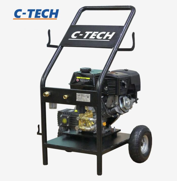 Мойка высокого давления C-TECH BM2515F, 250 бар, 900л/час, бензиновая