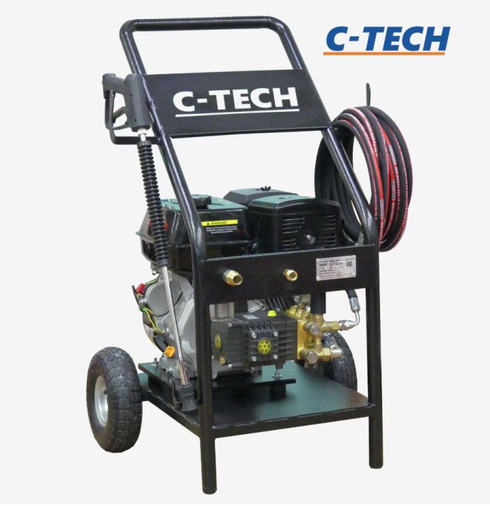 Мойка высокого давления C-TECH BM2515F, 250 бар, 900л/час, бензиновая