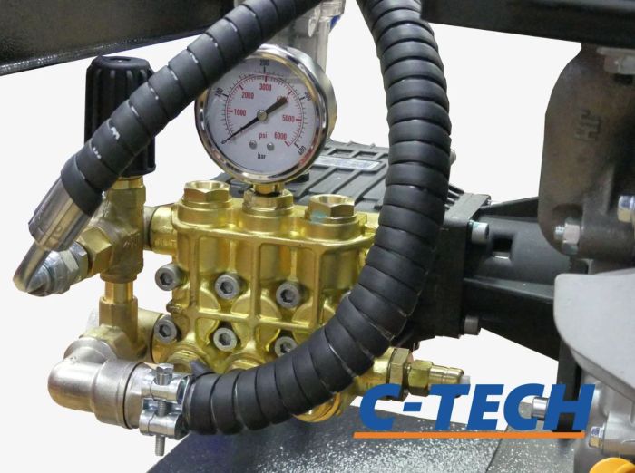 Мойка высокого давления C-TECH BM2515F, 250 бар, 900л/час, бензиновая
