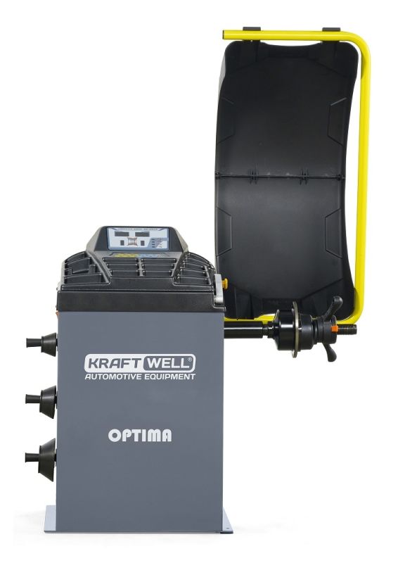Балансировочный станок KraftWell OPTIMA KRW240, легковой, для мотоколес, ручной, 220В