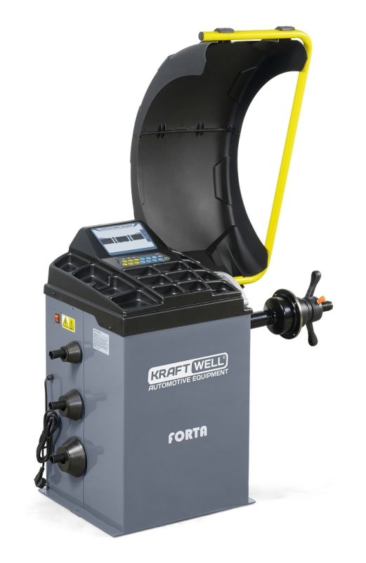 Балансировочный станок KraftWell FORTA KRW242, легковой, для мотоколес, полуавтоматический, 220В