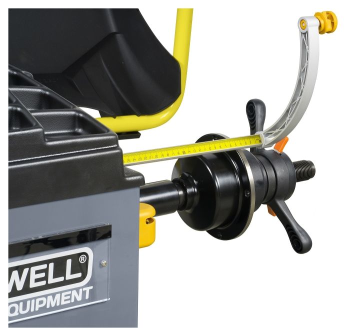 Балансировочный станок KraftWell ELECTRA (KRW243), легковой, для мотоколес, полуавтоматический, 220В