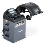 Балансировочный станок KraftWell KRW243, легковой, для мотоколес, полуавтоматический, 220В