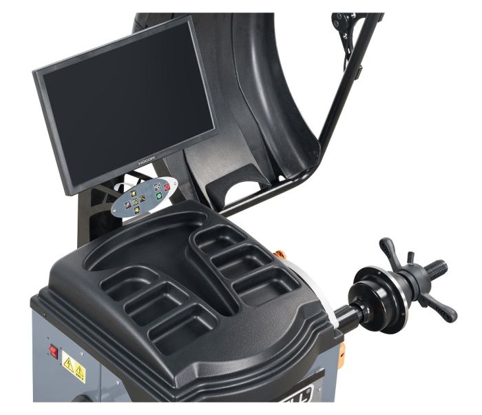 Балансировочный станок KraftWell GRAVITA KRW245, легковой, для мотоколес, автоматический, 220В