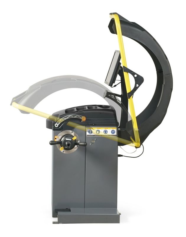 Балансировочный станок KraftWell GRAVITA, легковой, для мотоколес, автоматический, 220В, с динамиком