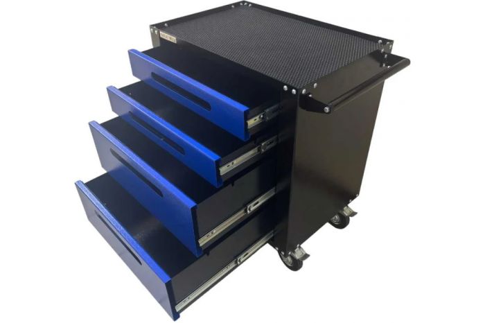 Тележка инструментальная Great Wolf GWT-B4, закрытая, 4 ящика