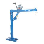 Кран гидравлический складной 0,5 т Forsage F-TR2108, с лебедкой, стационарный, гаражный