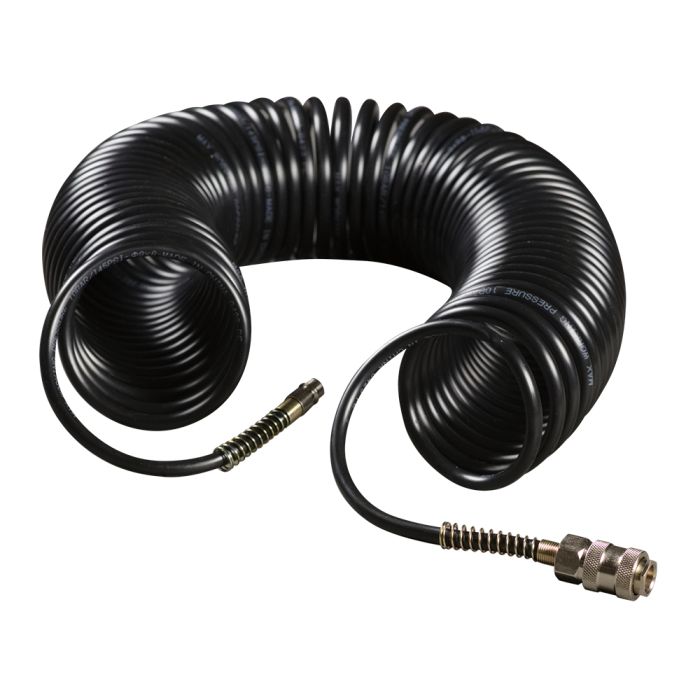 Шланг спиральный FUBAG 170024_old, с фитингами рапид, нейлон, 10бар, 6x8мм, 10м