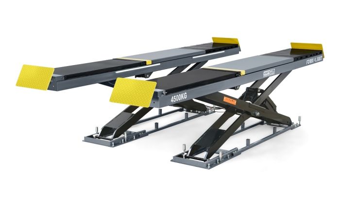 Подъемник ножничный электрогидравлический 4.5т KraftWell FORBI 4.5WLT, 380В, для сход-развала