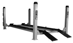 Подъемник четырехстоечный 4,5 тонн KraftWell KRW450AT, электрогидравлический, для сход-развала, 380В