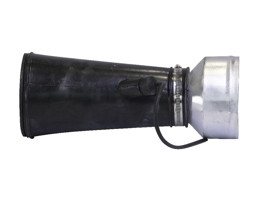 Насадка газоприемная круглая 127 мм KraftWell KRW-EN-127R