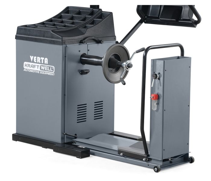 Балансировочный станок KraftWell VERTA/380 KRW244E, легковой/грузовой, ручной, 380В