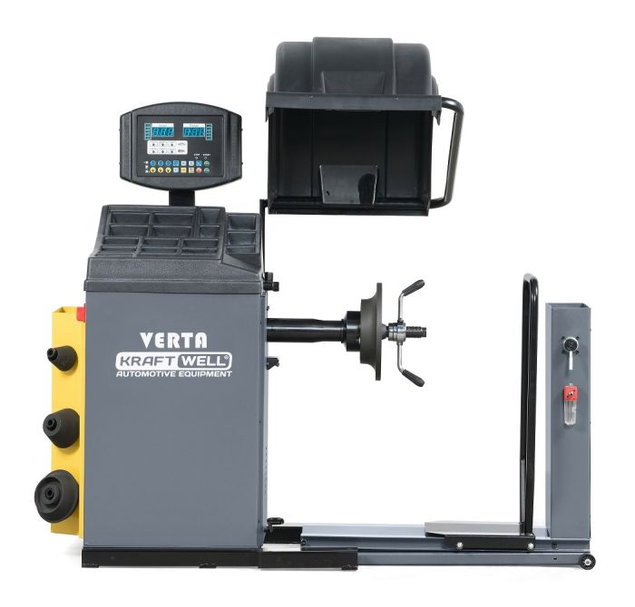 Балансировочный станок KraftWell VERTA KRW244E, легковой/грузовой, ручной, 220В
