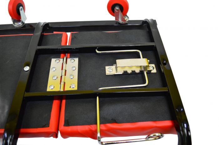 Лежак подкатной низкопрофильный красный Great Wolf GWC-2