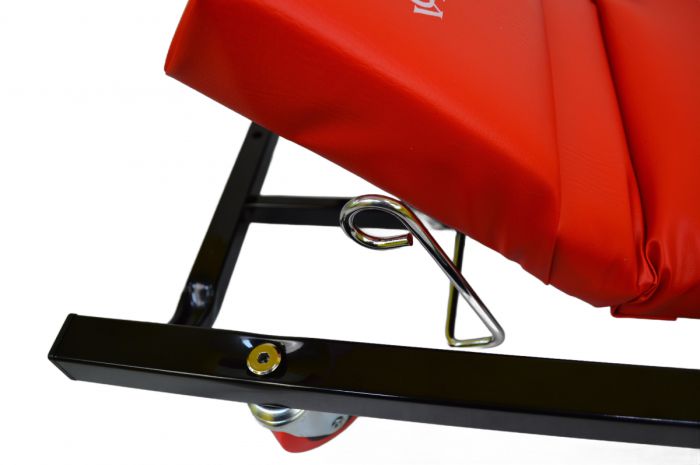 Лежак подкатной низкопрофильный красный Great Wolf GWC-2