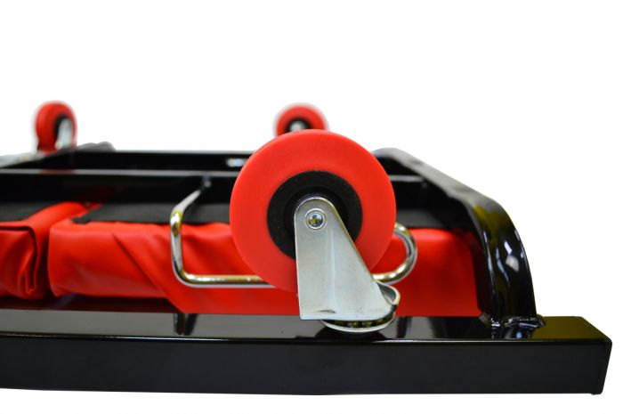 Лежак подкатной низкопрофильный красный Great Wolf GWC-2