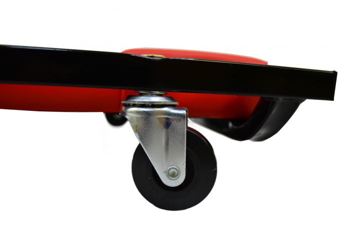 Лежак раскладной низкопрофильный красный Great Wolf GWC-3