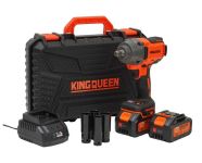 Гайковерт аккумуляторный KINGQUEEN KQ-287, 1/2", 600 Нм, в кейсе