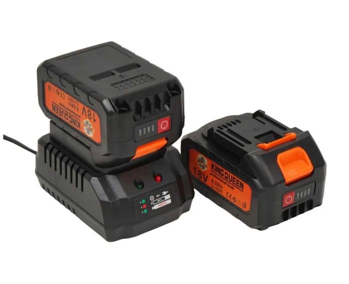 Гайковерт аккумуляторный KINGQUEEN KQ-287, 1/2", 600 Нм, в кейсе