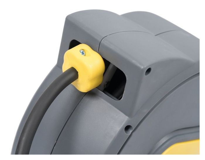 Шланг для раздачи сжатого воздуха, воды KraftWell KRW1731.C6, на катушке, 8х12мм, 10 м