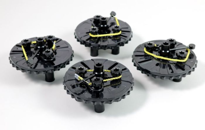 Комплект магнитных колесных адаптеров для стендов сход-развал Техно Вектор
