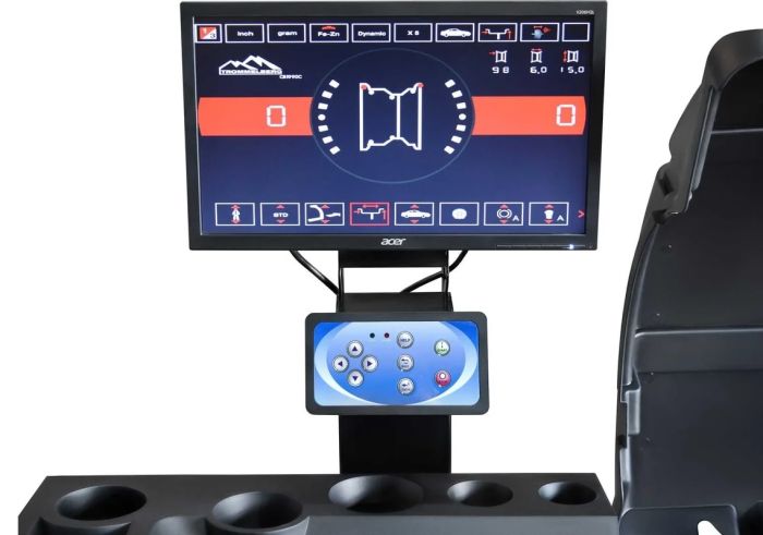 Балансировочный станок Trommelberg CB1990C, легковой, для мотоколес, автоматический, 220В