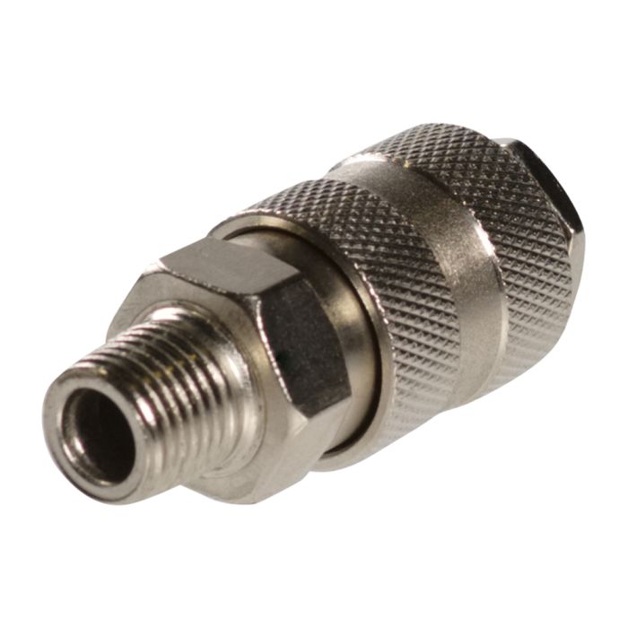 Разъемное соединение рапид (муфта) FUBAG 180100 B, 1/4"M, наружн. резьба, блистер, 1 шт.