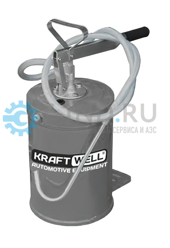 Нагнетатель масла (маслораздатчик) Kraftwell KRW1795, ручной, 5 литров .