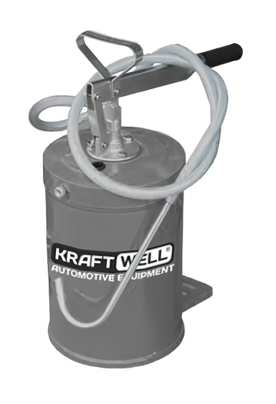 Нагнетатель масла (маслораздатчик) Kraftwell KRW1795, ручной, 5 литров