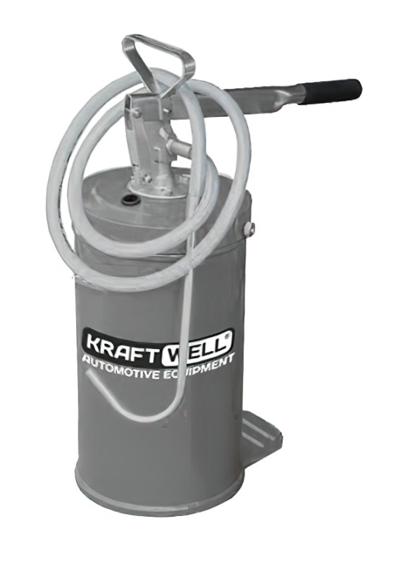 Нагнетатель масла (маслораздатчик) Kraftwell KRW1795, ручной, 5 литров