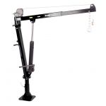 Кран гидравлический складной 1 т Forsage F-TR30604, с лебедкой, стационарный, гаражный