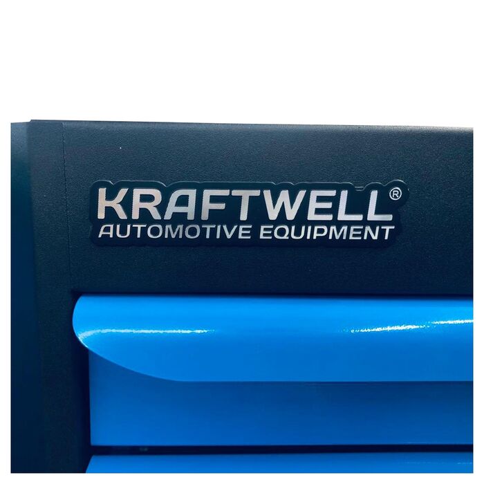 Тележка инструментальная KraftWell KRW-TTB+SET277, закрытая, 7 ящиков, с комплектом инструментов 277пр.