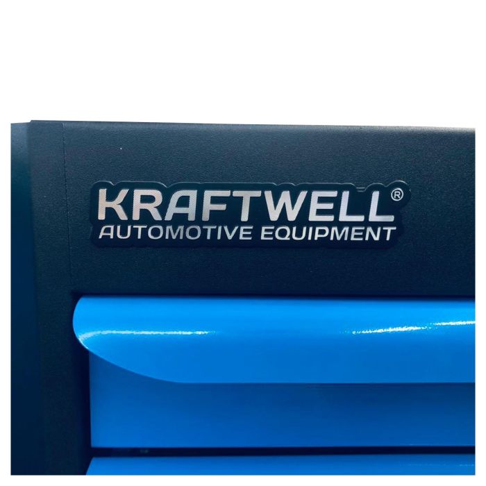 Тележка инструментальная KraftWell KRW-TTB+SET277, закрытая, 7 ящиков, с комплектом инструментов 277пр.