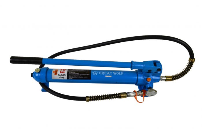 Насос гидравлический 10т Great Wolf  GW-0410-1, для пресса, ручной