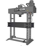 Пресс электрогидравлический 80 тонн KraftWell KRWPR80ET, 380В, напольный, гаражный