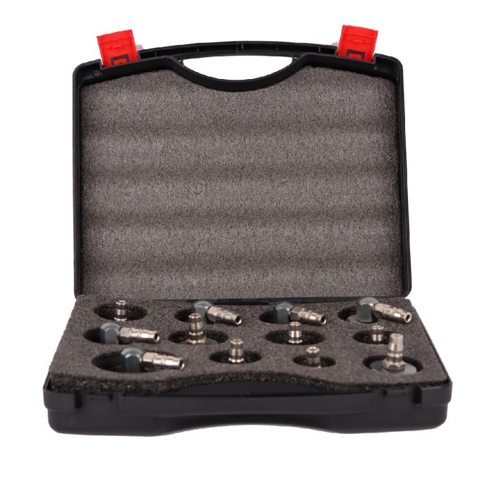 Установка для прокачки гидросистем автомобиля 5л KraftWell KRW1881.E, электрическая