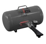 Бустер (инфлятор) для накачки шин KraftWell KRWB-38, 38 литров