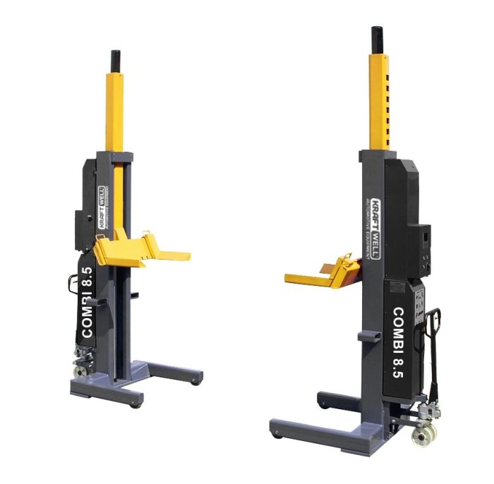 Подъёмник подкатной электрогидравлический 17 тонн (2х8,5т) KraftWell COMBI8.5/2