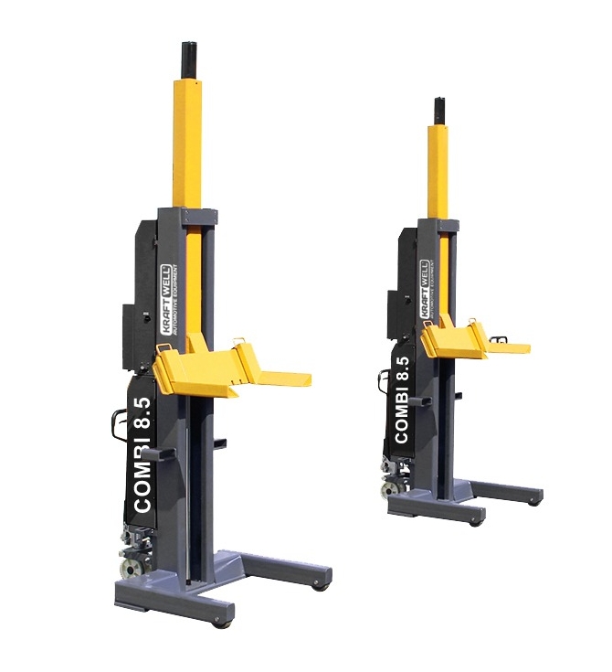 Подъёмник подкатной электрогидравлический 17 тонн (2х8,5т) KraftWell COMBI8.5/2