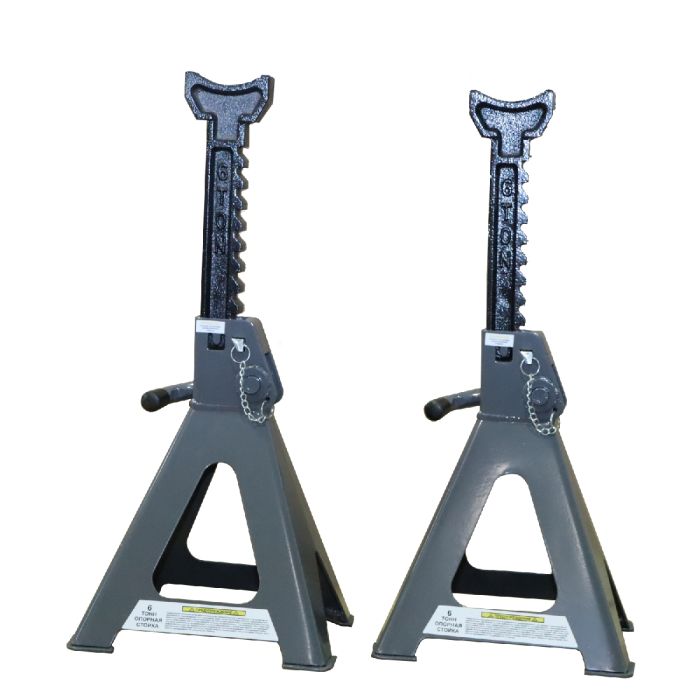 Подставки под авто 6 тонн KraftWell KRWJS6L, 2шт.