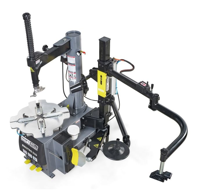 Шиномонтажный станок легковой KraftWell MAESTRO 25/220, полуавтоматический, 220В