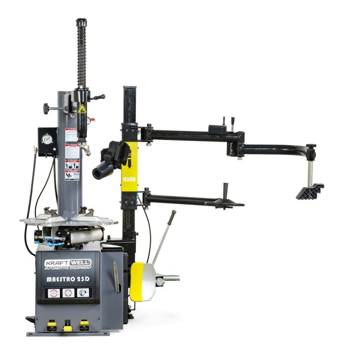 Шиномонтажный станок легковой KraftWell MAESTRO 25/220, полуавтоматический, 220В