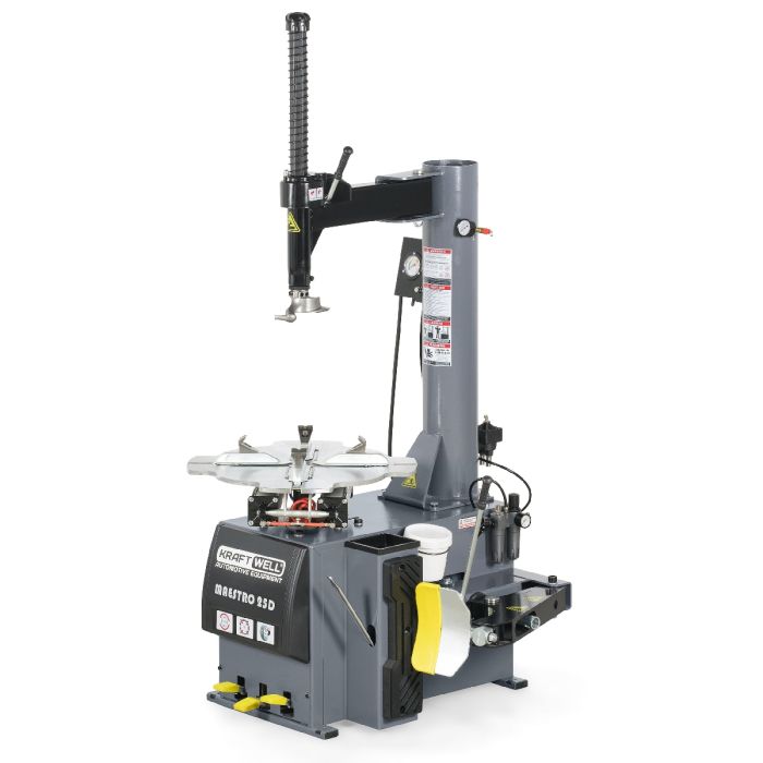 Шиномонтажный станок легковой KraftWell MAESTRO 25D, полуавтоматический, 380В, до 26", двухскоростной