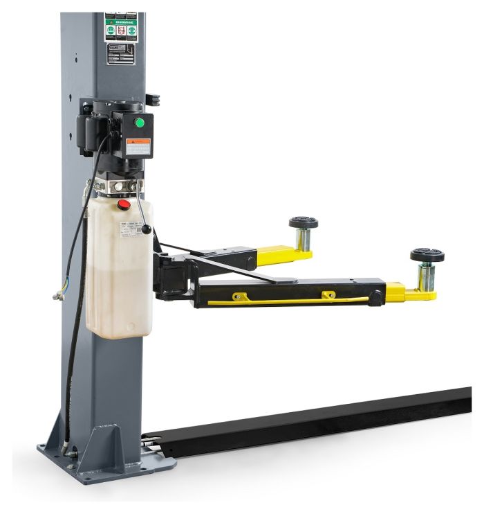 Подъемник двухстоечный автомобильный 4 тонны KraftWell CORSO 2A/220, электрогидравлический, 220В