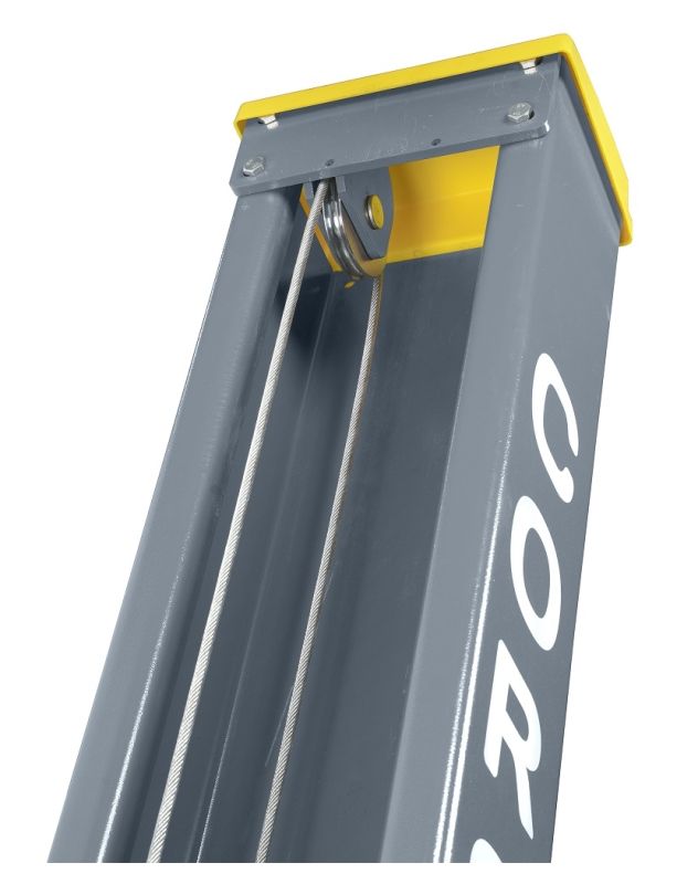 Подъемник двухстоечный автомобильный 4 тонны KraftWell CORSO 2A/220, электрогидравлический, 220В