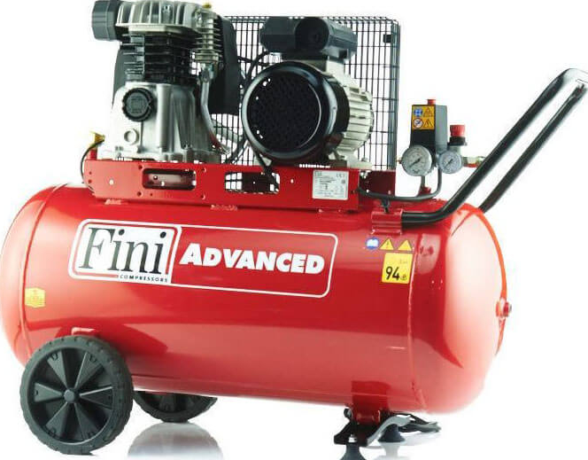 Поршневой компрессор Fini MK103-90-3M, ременной привод, масляный, 365 л/мин, 220В